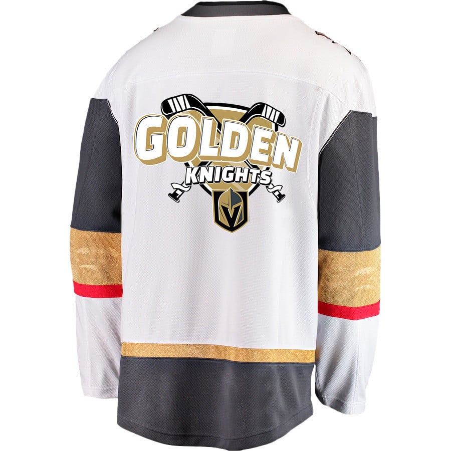 Vegas Golden Knights Champions of the Ice 2023 Stanley Cup White NHL Jersey Men's
