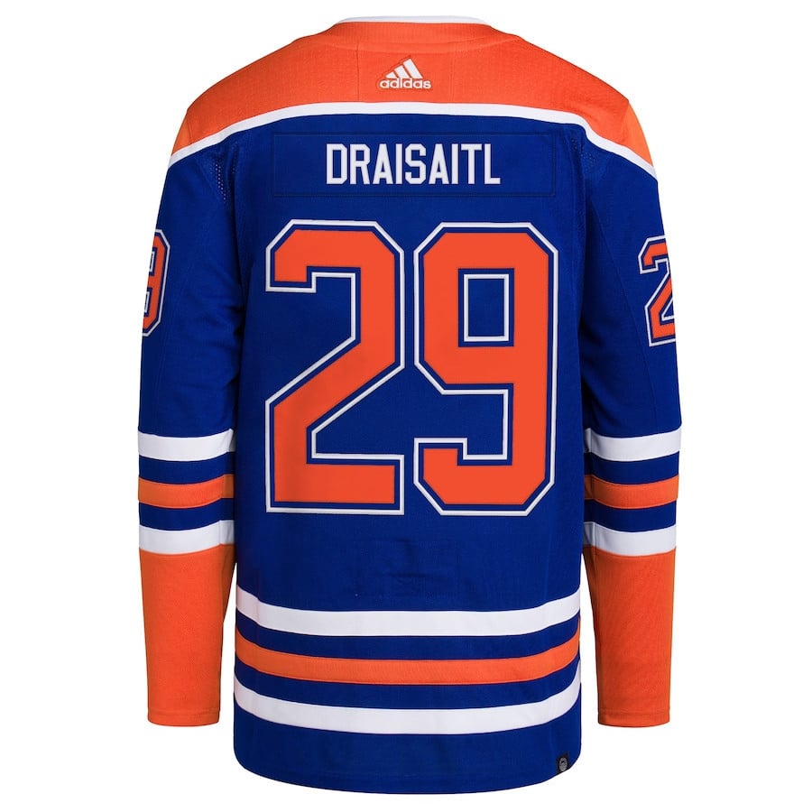 Leon Draisaitl 29 Edmonton Oilers Home Men NHL Jersey Men's