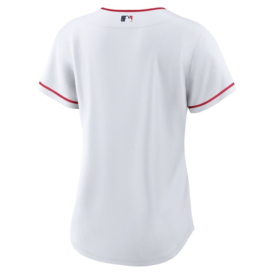 Los Angeles Angels Home Team White MLB Jersey Women's