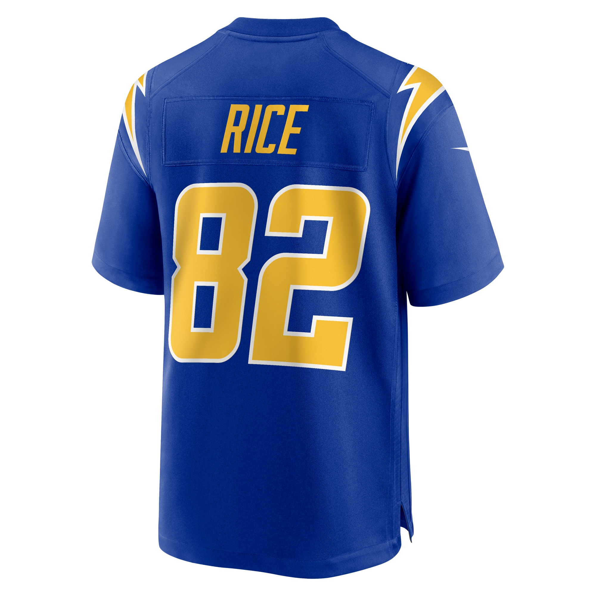 Los Angeles Chargers Brenden Rice Royal 2nd Alternate Game Player NFL Jersey Men's