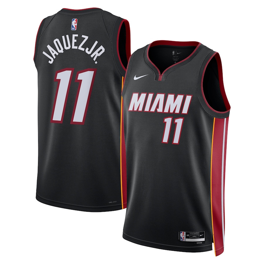 Jaime Jaquez Jr. 11 Miami Heat Unisex Swingman Icon Edition Black NBA Jersey Unisex
