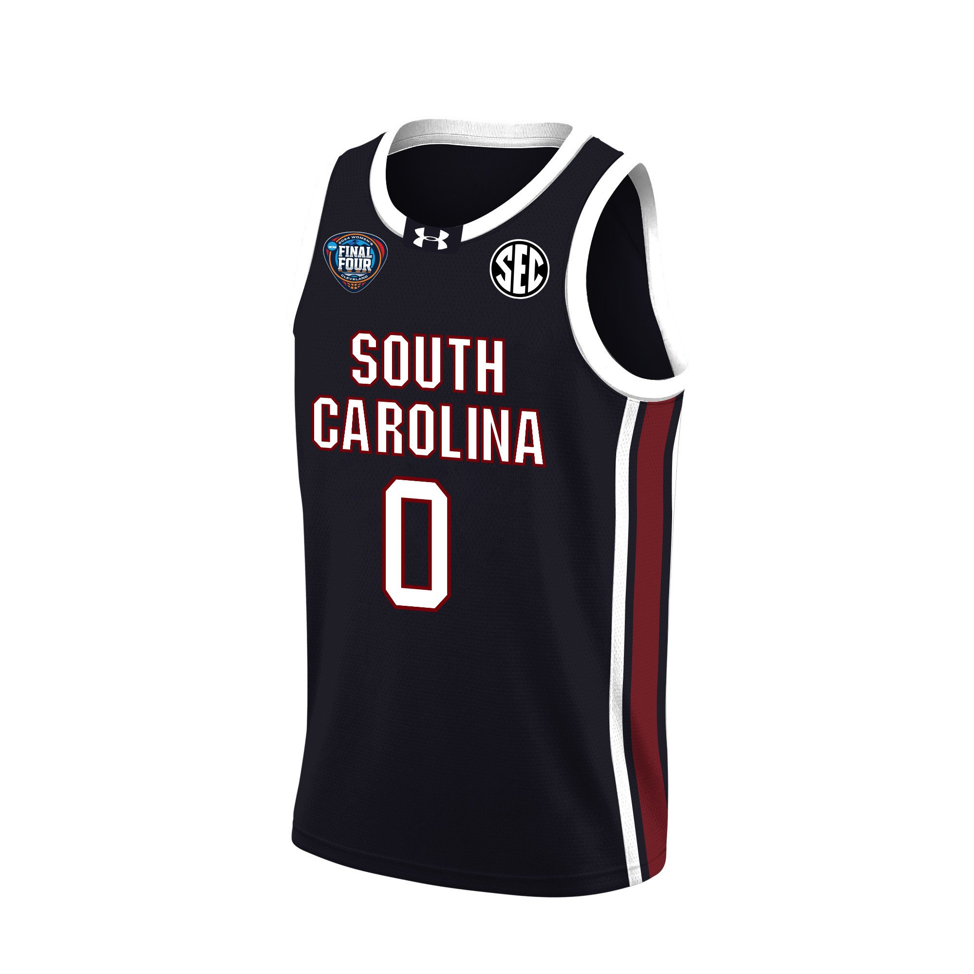 Te-Hina Paopao 0 South Carolina 2024 Final Four Patch Unisex NCAA Jersey Unisex