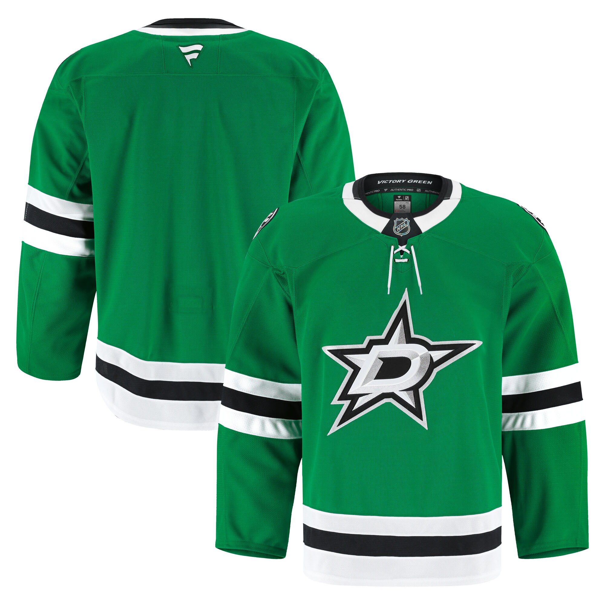 Dallas Stars Kelly Green Home Pro NHL Jersey Men's