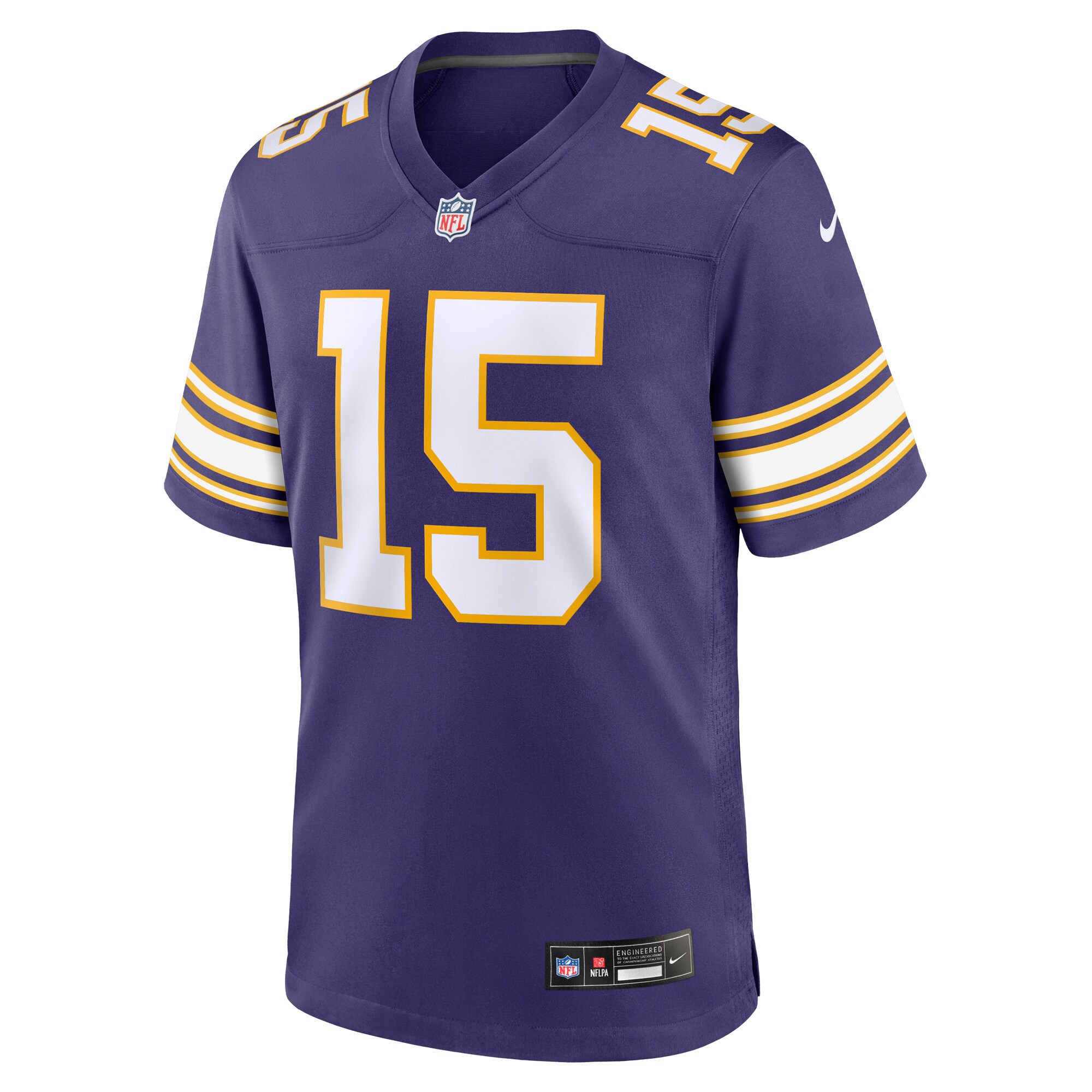 Minnesota Vikings Dallas Turner Purple Alternate Game NFL Jersey Men's