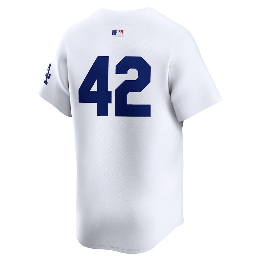 Los Angeles Dodgers 2024 Jackie Robinson Day Home Limited White MLB Jersey Women's