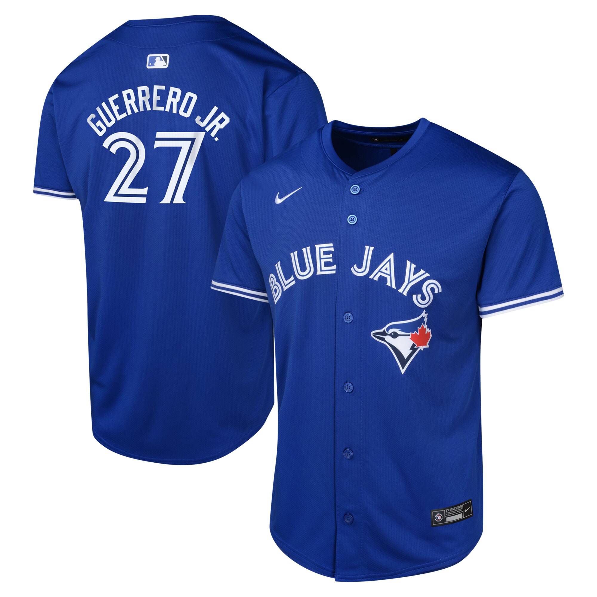Toronto Blue Jays Vladimir Guerrero Jr. Royal Alternate Limited Player MLB Jersey Youth