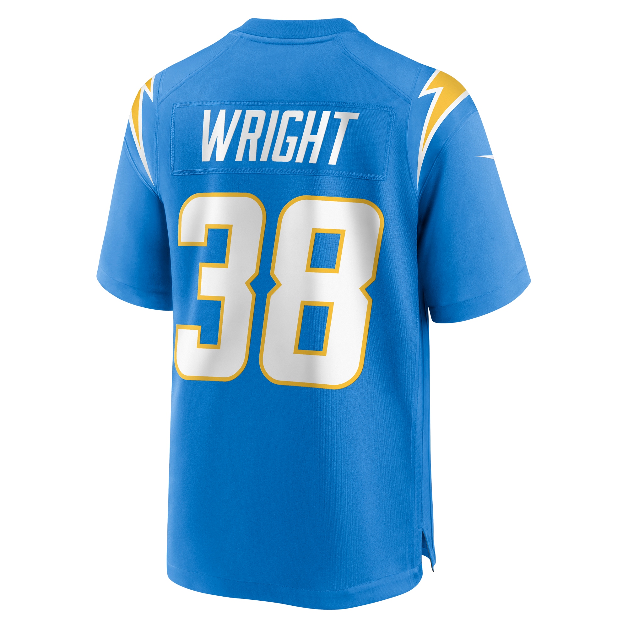 Los Angeles Chargers Milton Wright Powder Blue Game NFL Jersey Men's