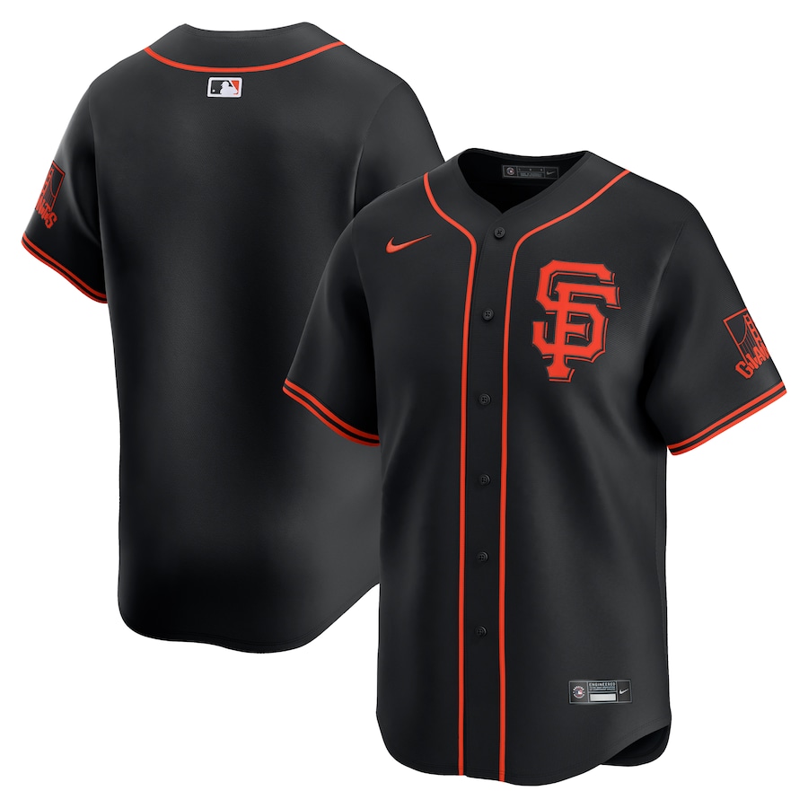 San Francisco Giants Alternate Limited Jersey Black