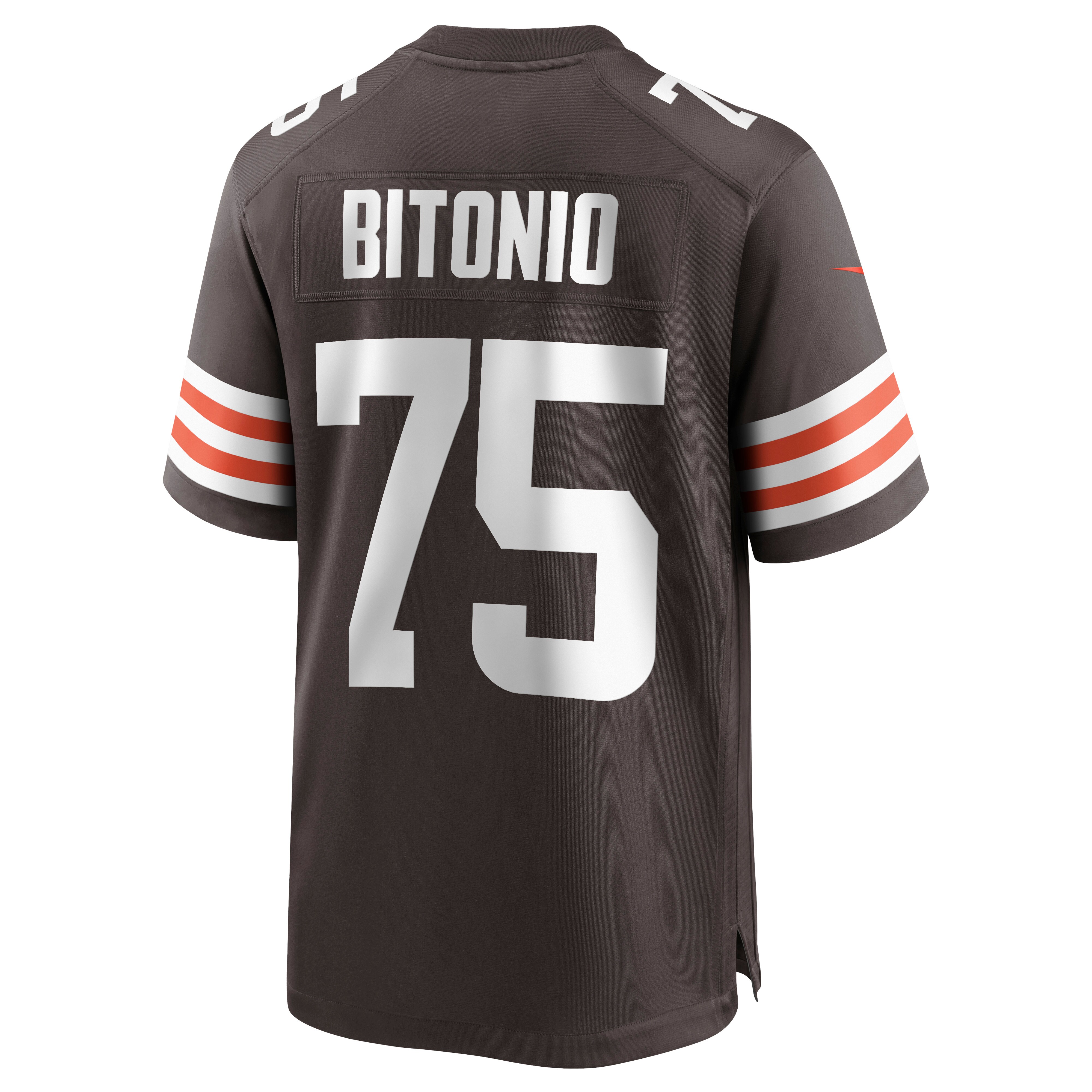 Cleveland Browns Joel Bitonio Brown Game NFL Jersey Men's