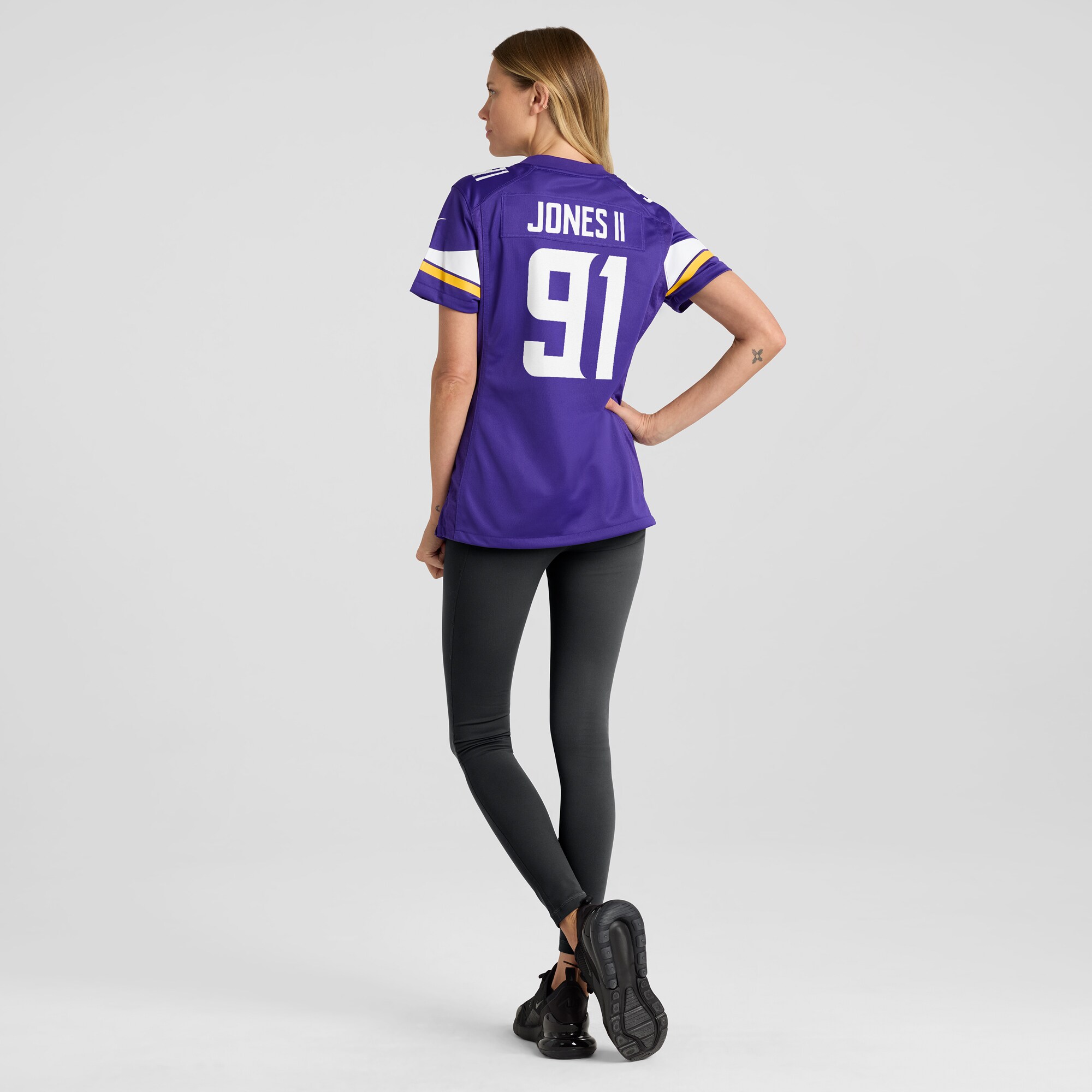 Minnesota Vikings Patrick Jones II Purple Game Player NFL Jersey Women's