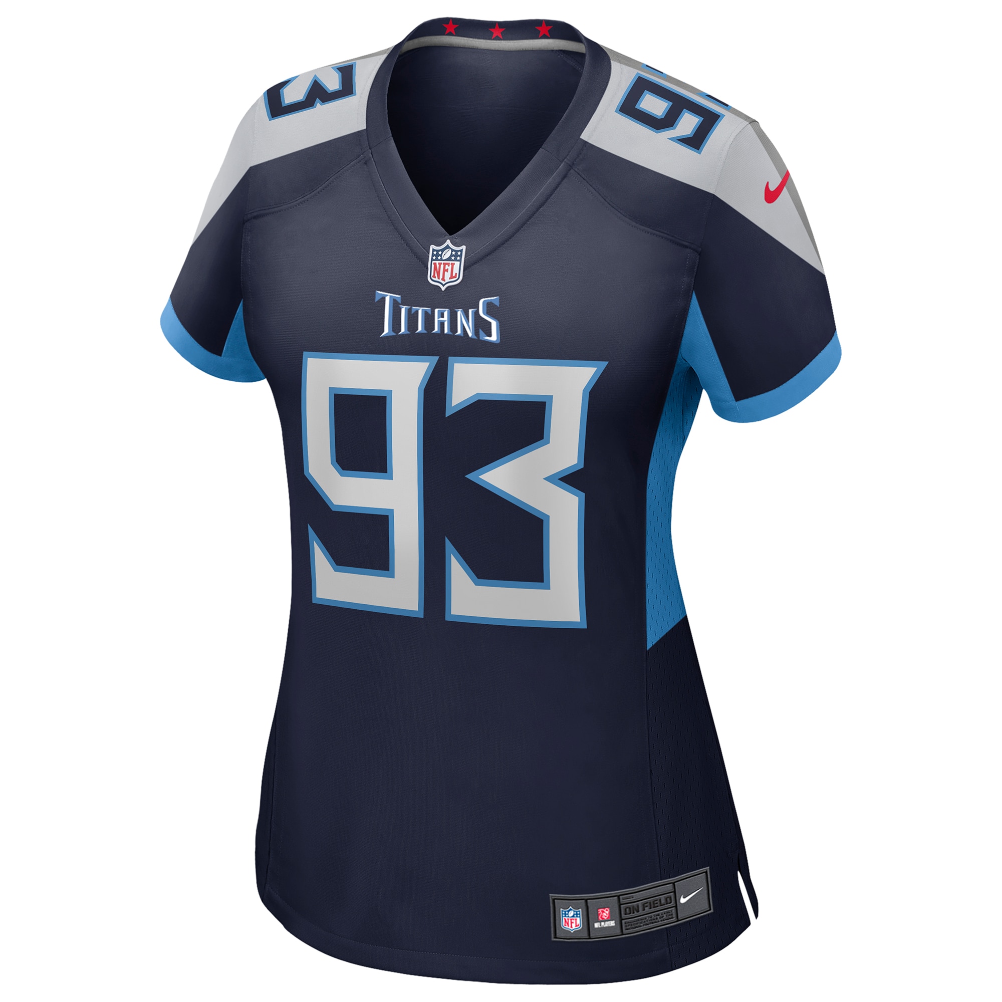 Tennessee Titans T'Vondre Sweat Navy Team Game NFL Jersey Women's