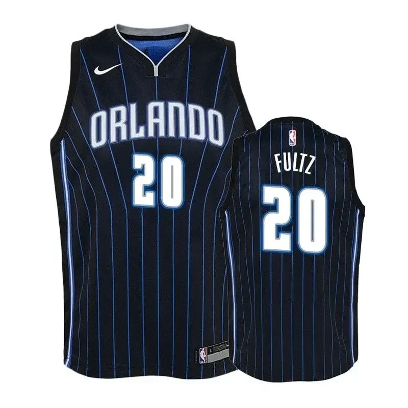 Orlando Magic Markelle Fultz 20 2018-19 Statet Black NBA Jersey Youth