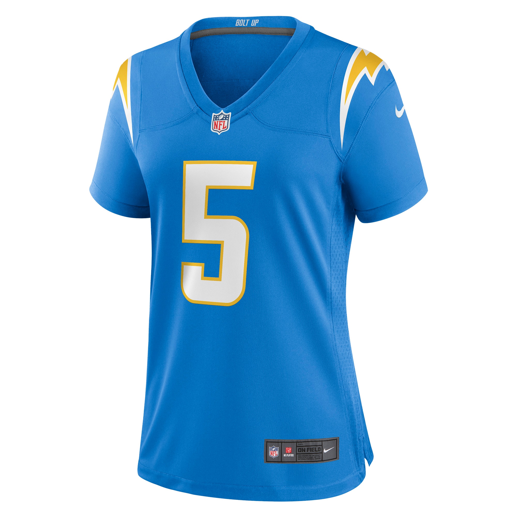 Los Angeles Chargers Joshua Palmer Powder Blue Game Player NFL Jersey Women's