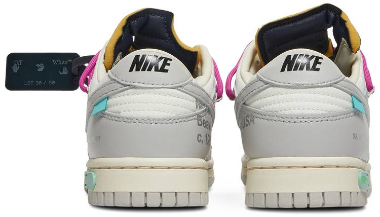 Off-White x Dunk Low Lot 30 of 50 DM1602-122