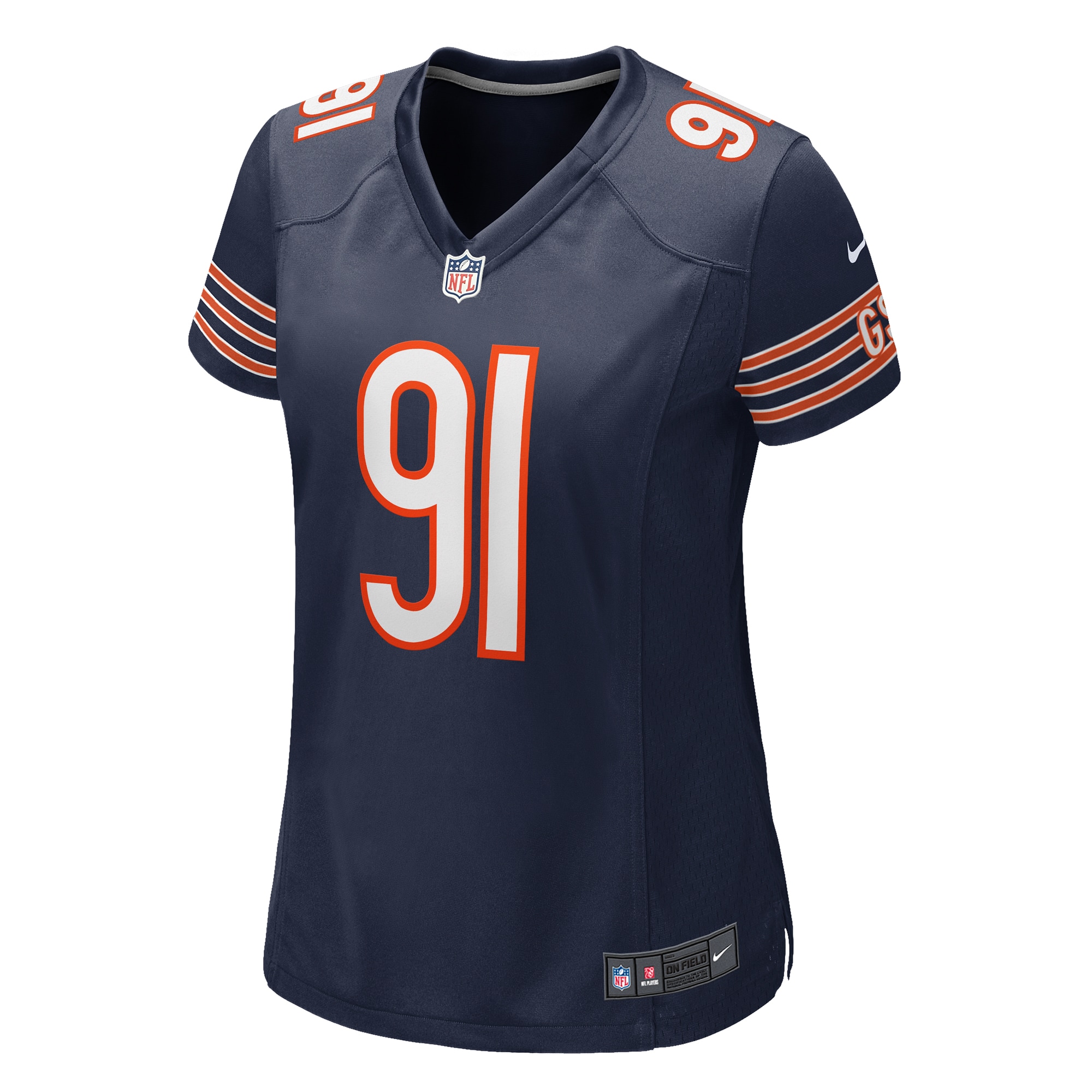 Chicago Bears Chris Williams Navy Game NFL Jersey Women's