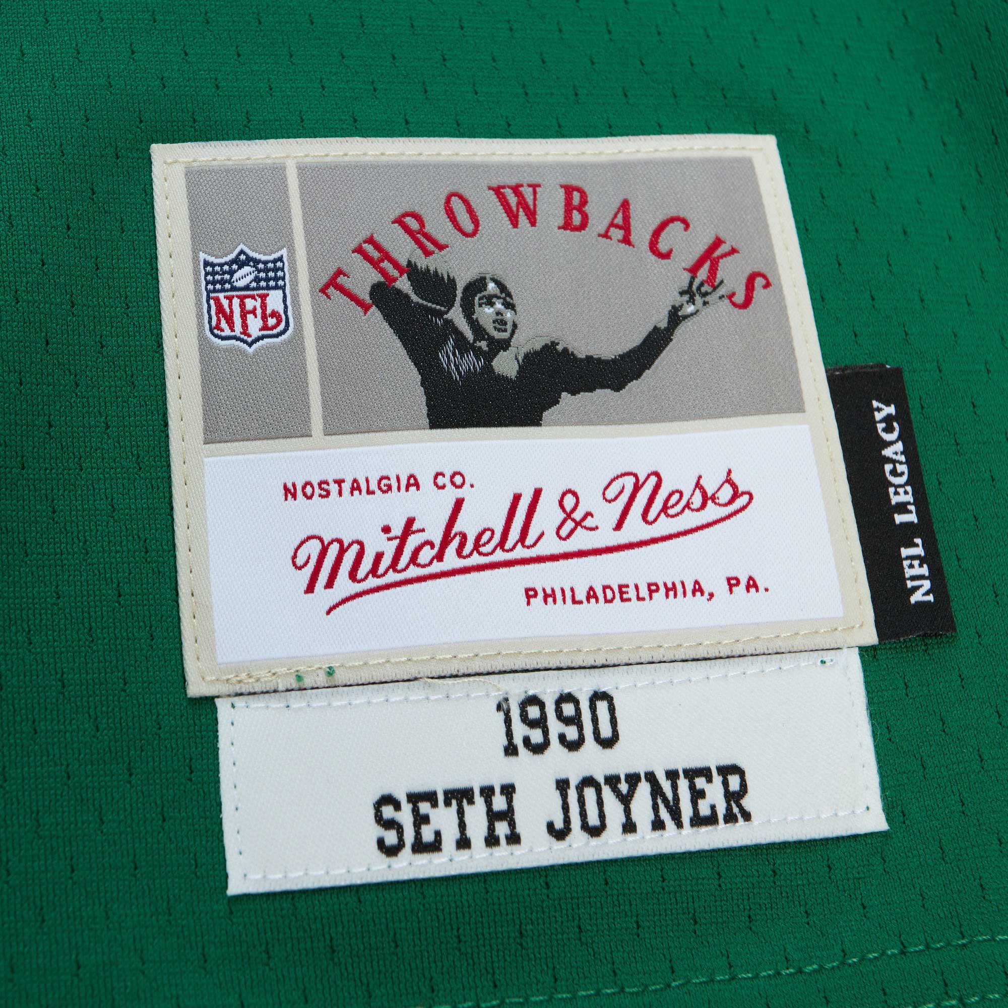 Philadelphia Eagles Seth Joyner Mitchell Ness Kelly Green Legacy NFL Jersey Men's