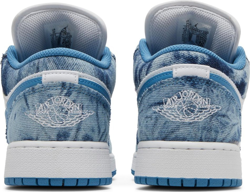 Air Jordan 1 Low GS Washed Denim DM8947-100