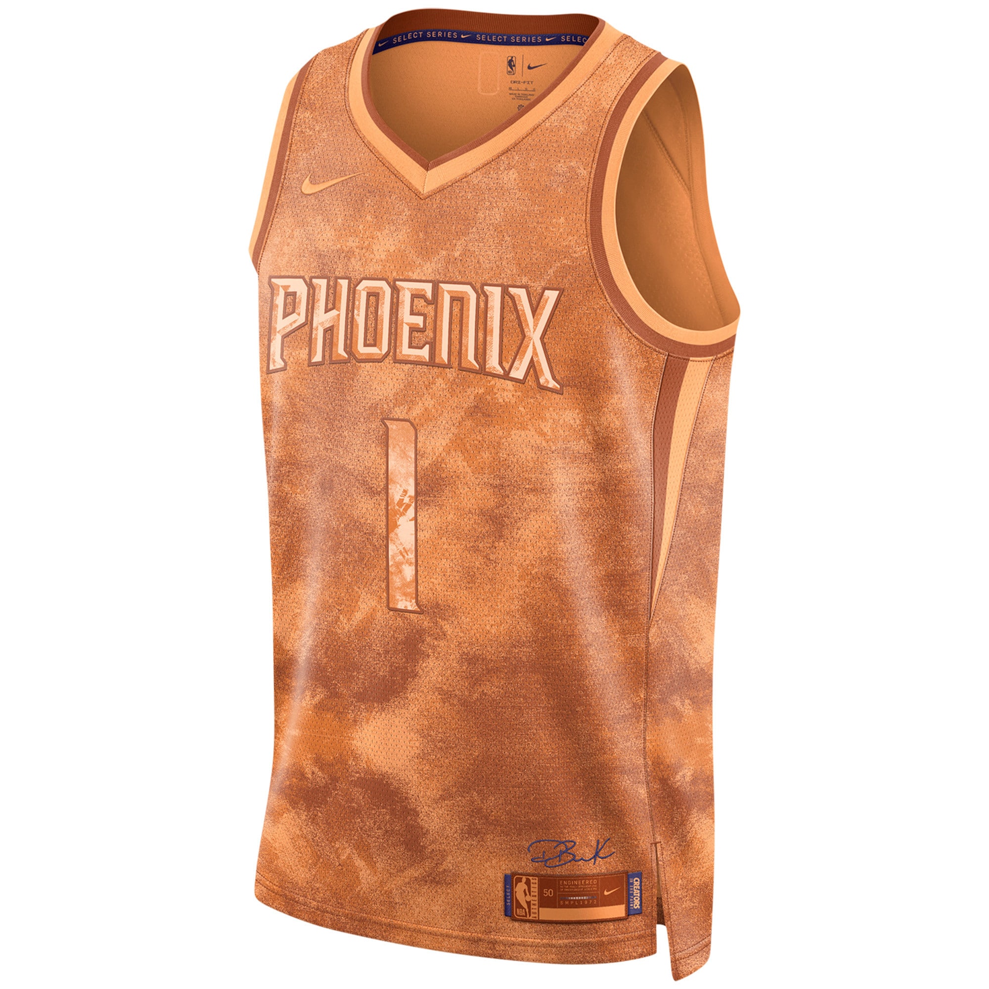 Phoenix Suns MVP Select Series Devin Booker NBA Jersey Men's