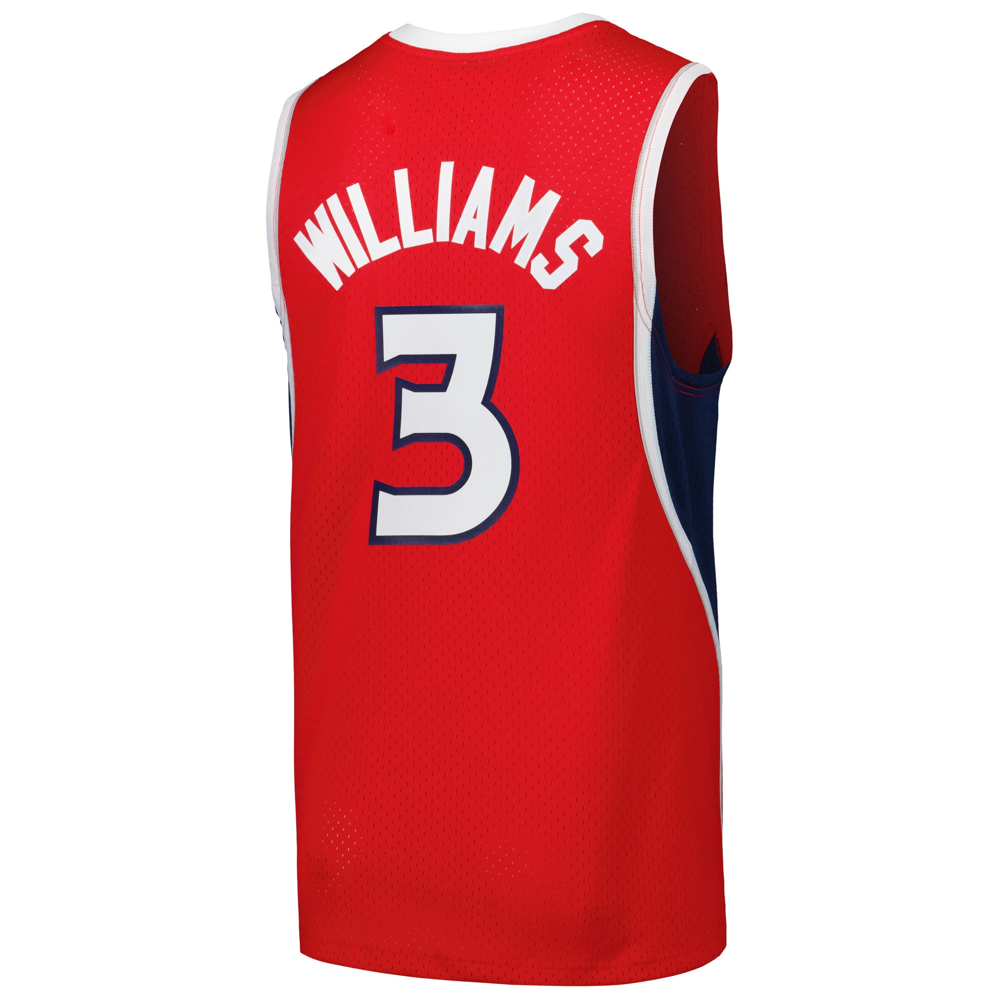 Mitchell Ness Lou Williams Red Atlanta Hawks 2013/14 Hardwood Classics Swingman NBA Jersey Men's