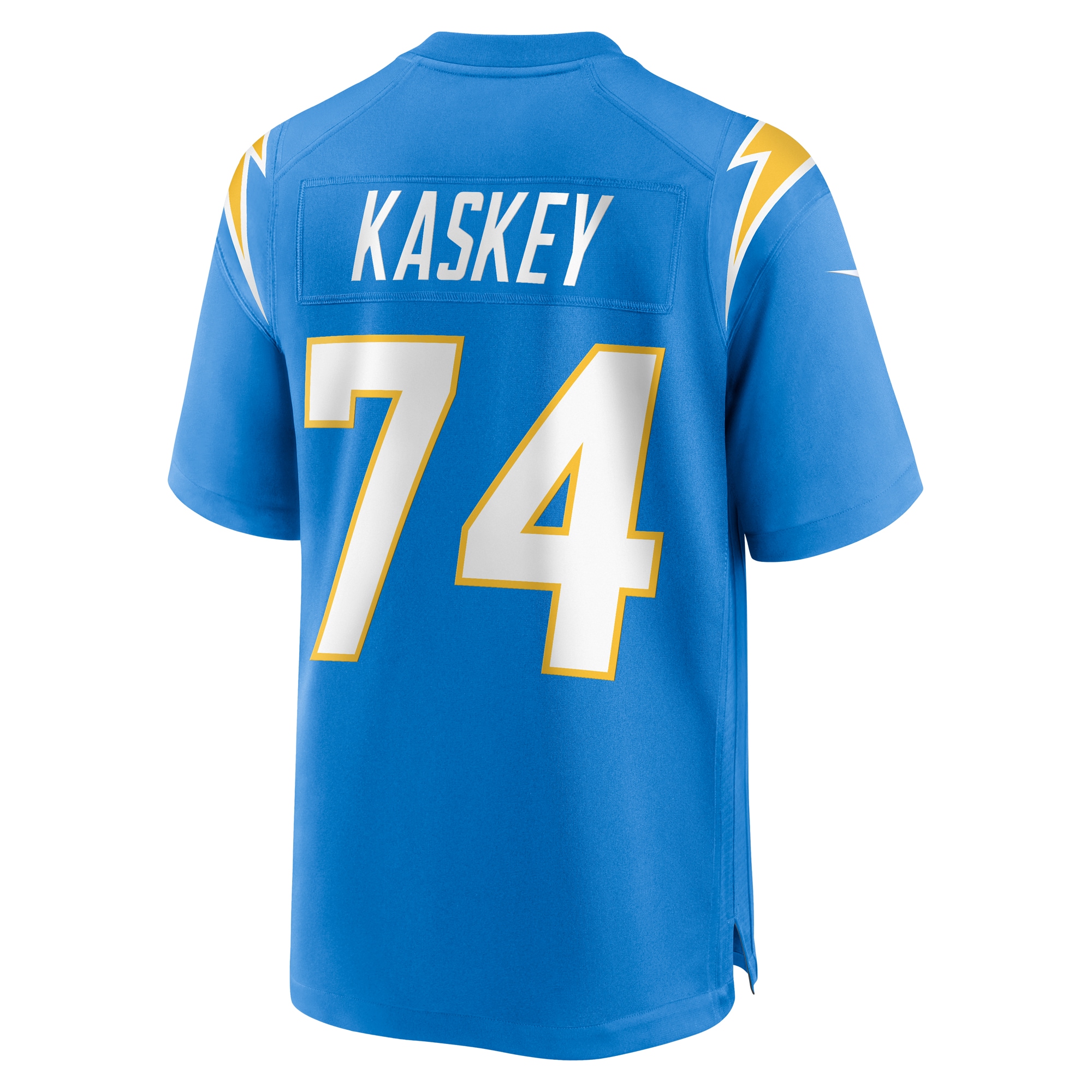 Los Angeles Chargers Matt Kaskey Powder Blue Team Game NFL Jersey Men's