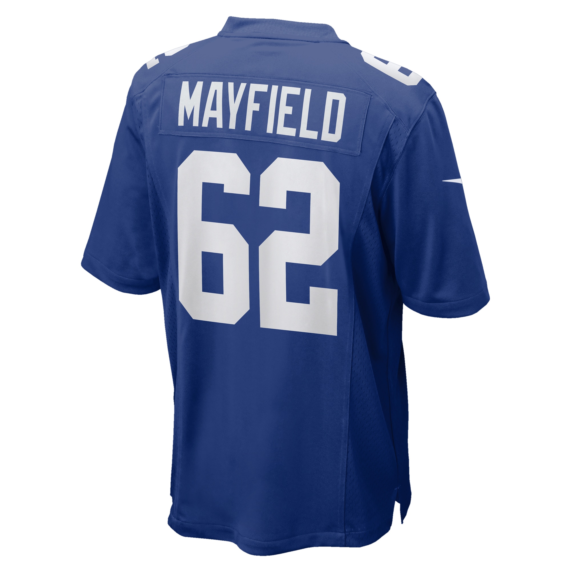 New York Giants Jalen Mayfield Royal Game NFL Jersey Men's