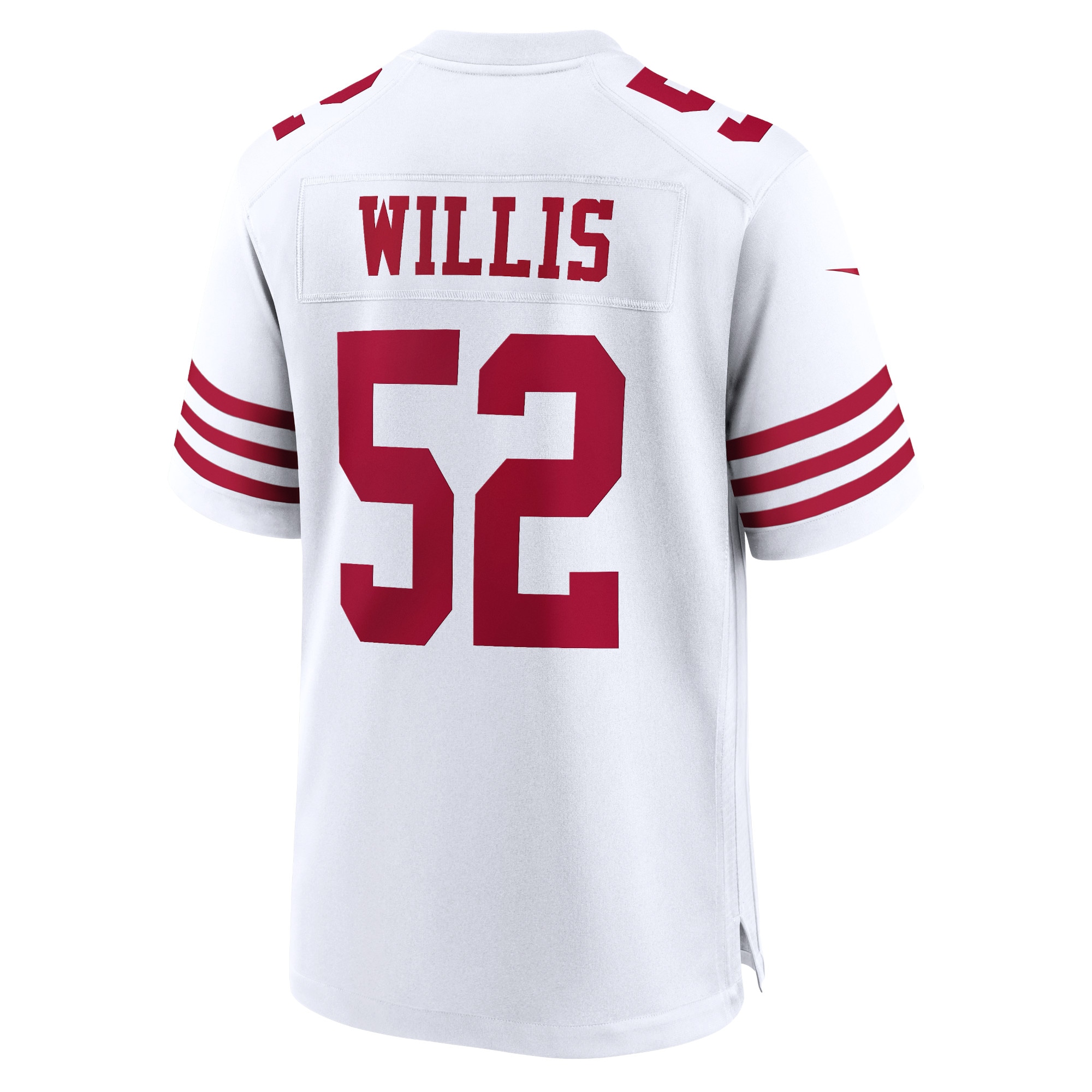 San Francisco 49ers Patrick Willis White Retired Player Game NFL Jersey Men's