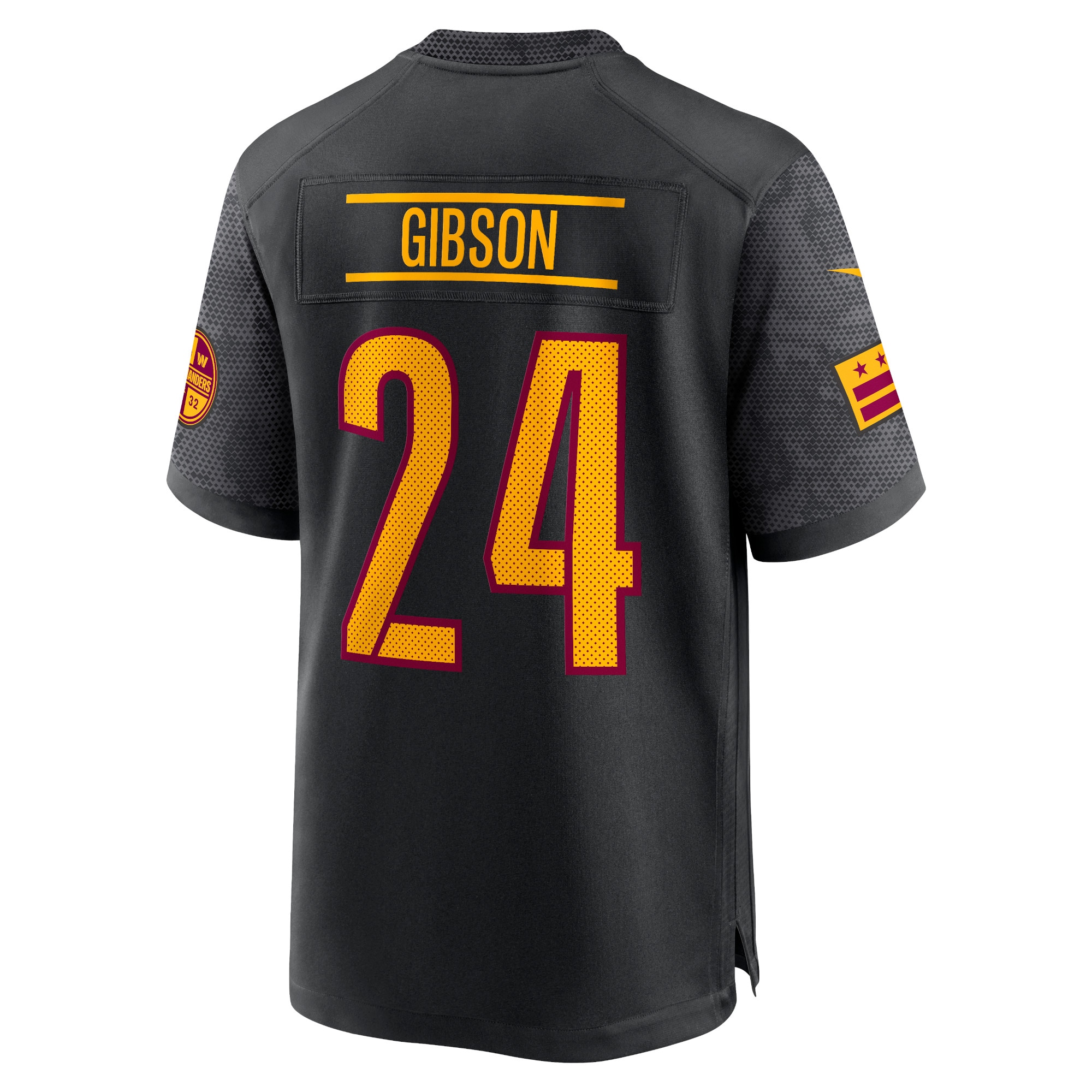 Washington Commanders Antonio Gibson Black Alternate Game Player NFL Jersey Men's