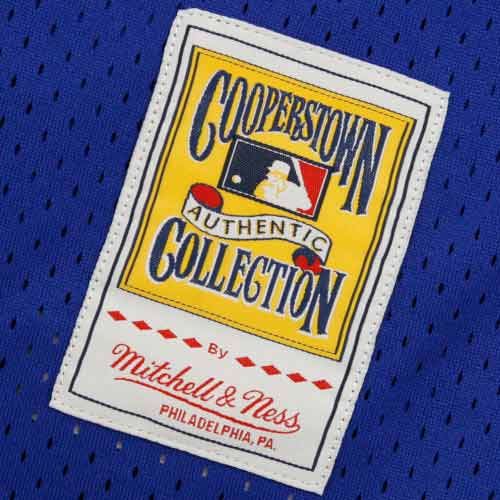 New York Mets Dwight Gooden Mitchell Ness Royal Cooperstown Mesh Batting Practice MLB Jersey Men's