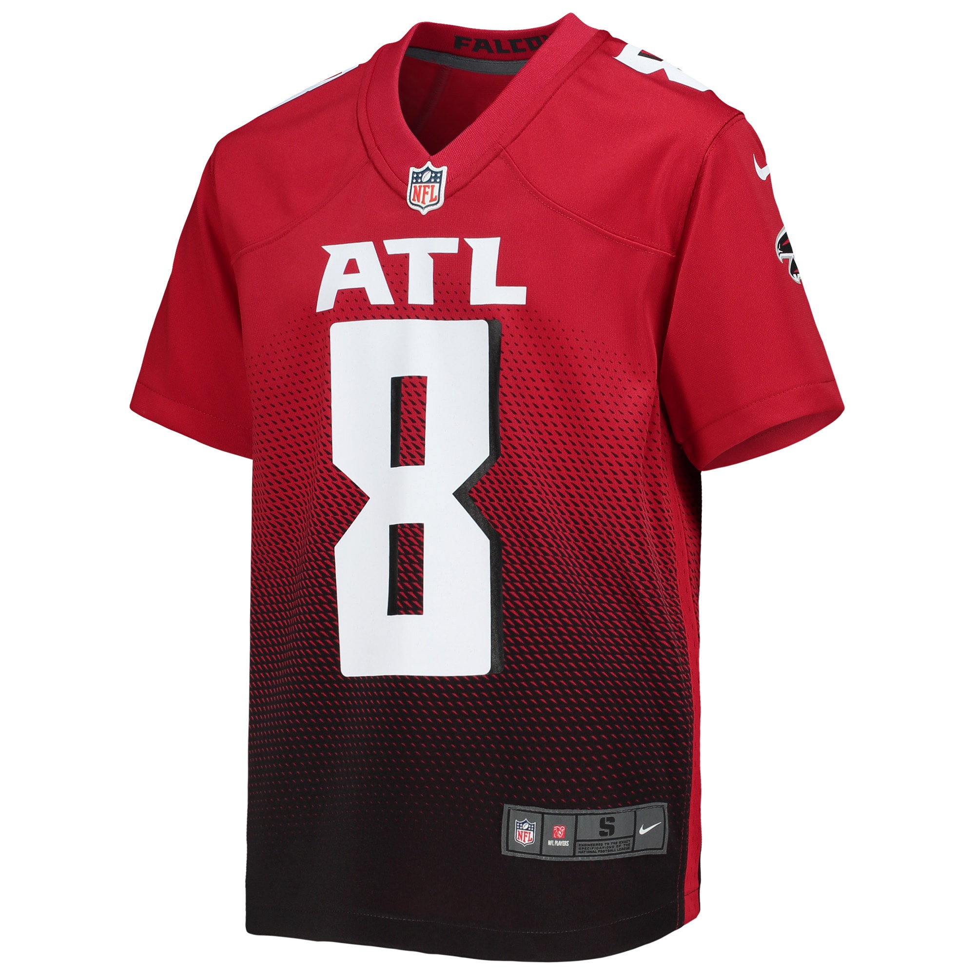 Atlanta Falcons Kyle Pitts Red Game NFL Jersey Youth