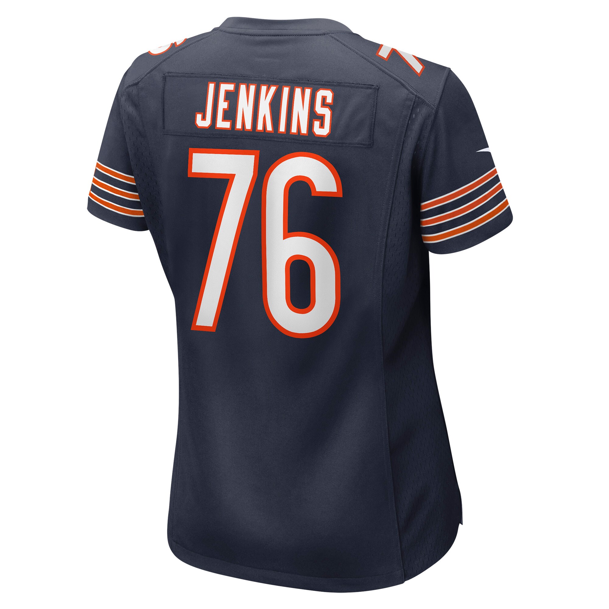 Chicago Bears Teven Jenkins Navy Game NFL Jersey Women's