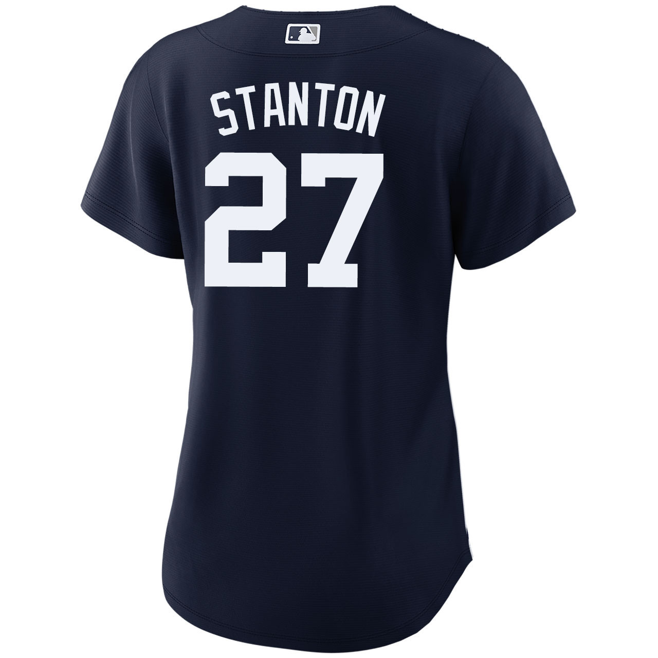 Giancarlo Stanton 27 New York Yankees Alternate Navy MLB Jersey Women's