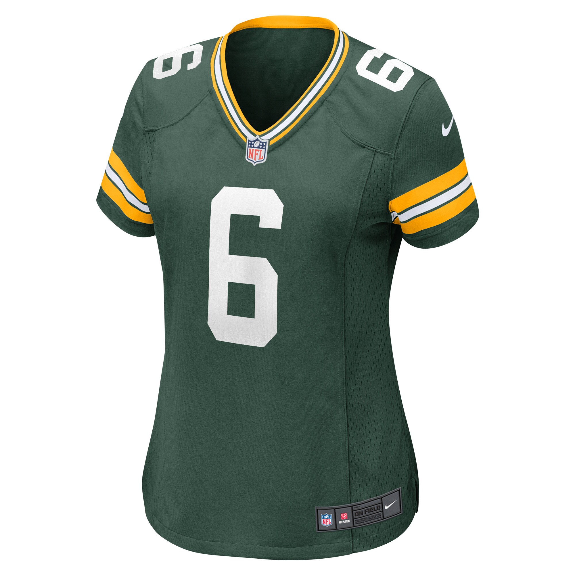 Green Bay Packers Dallin Leavitt Green Game Player NFL Jersey Women's