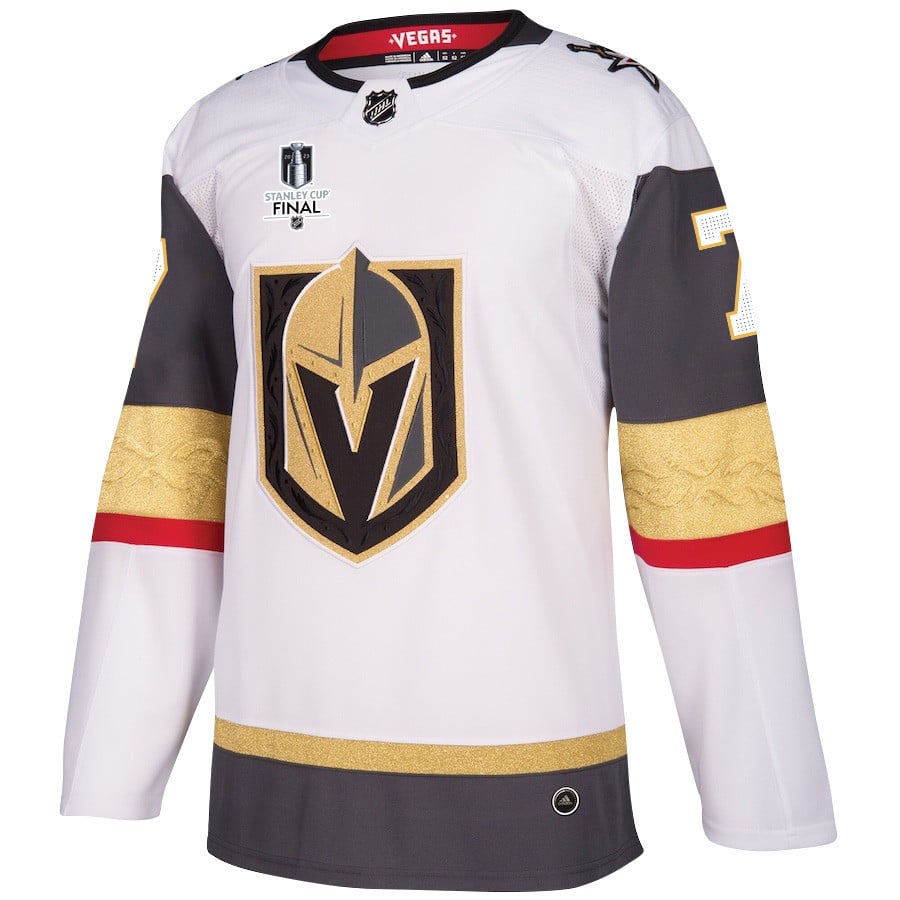 Alex Pietrangelo 7 Vegas Golden Knights Stanley Cup 2023 Final Patch Away Breakaway White NHL Jersey Men's