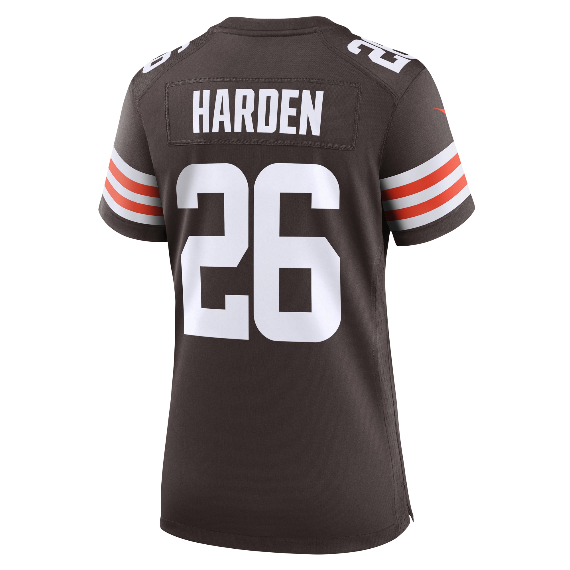 Cleveland Browns Myles Harden Brown Game NFL Jersey Women's
