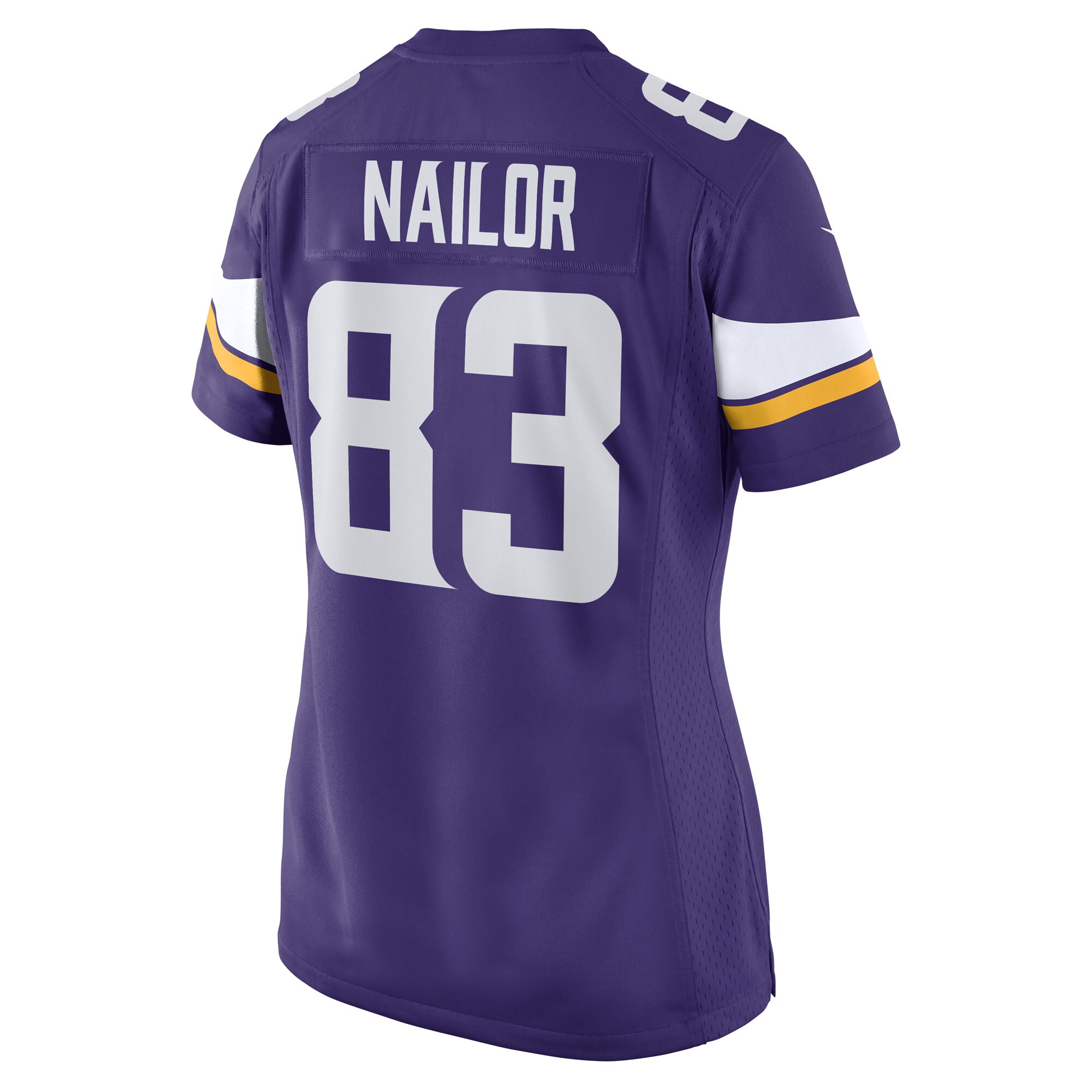 Minnesota Vikings Jalen Nailor Purple Game Player NFL Jersey Women's
