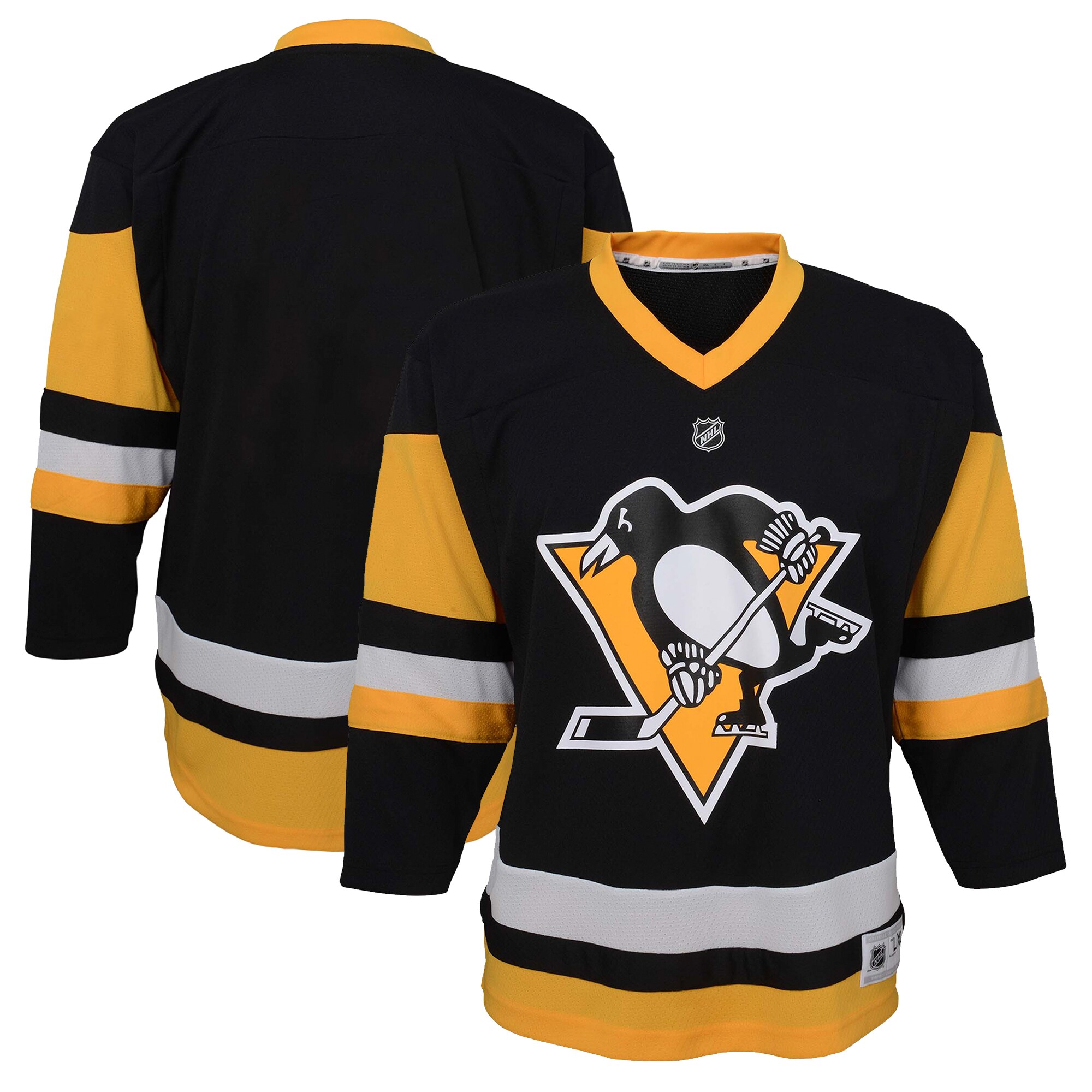 Pittsburgh Penguins Black Home NHL Jersey Youth
