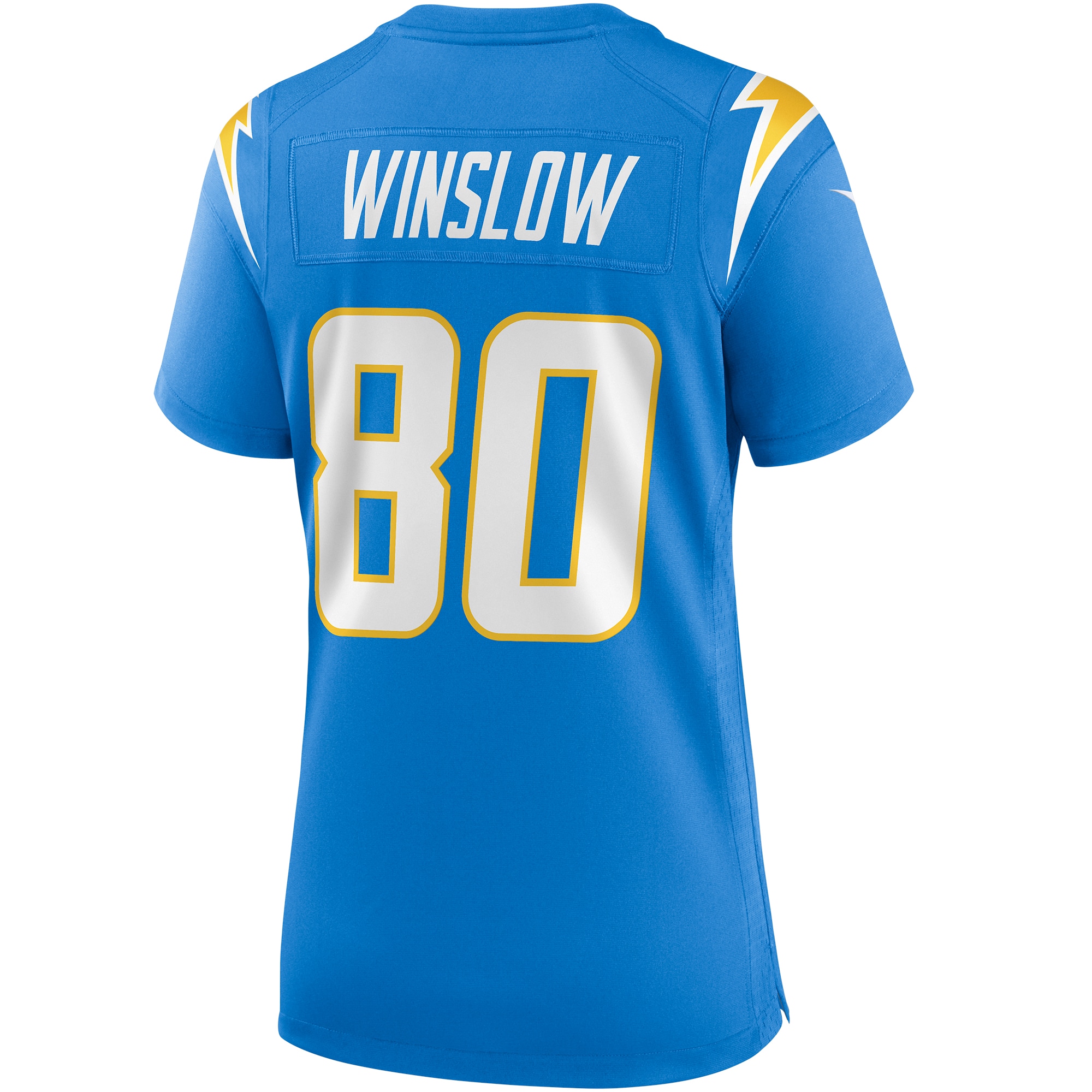 Los Angeles Chargers Kellen Winslow Powder Blue Game Retired Player NFL Jersey Women's