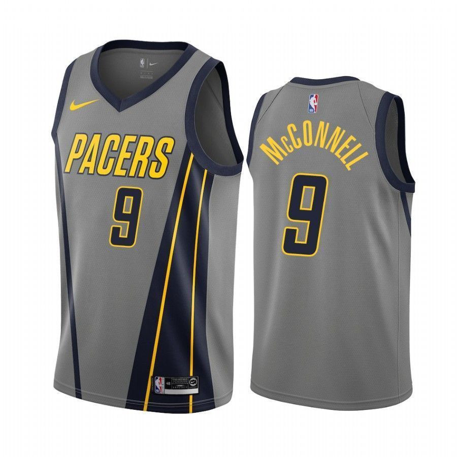 Indiana Pacers T.j. Mcconnell 9 City NBA Jersey Men's