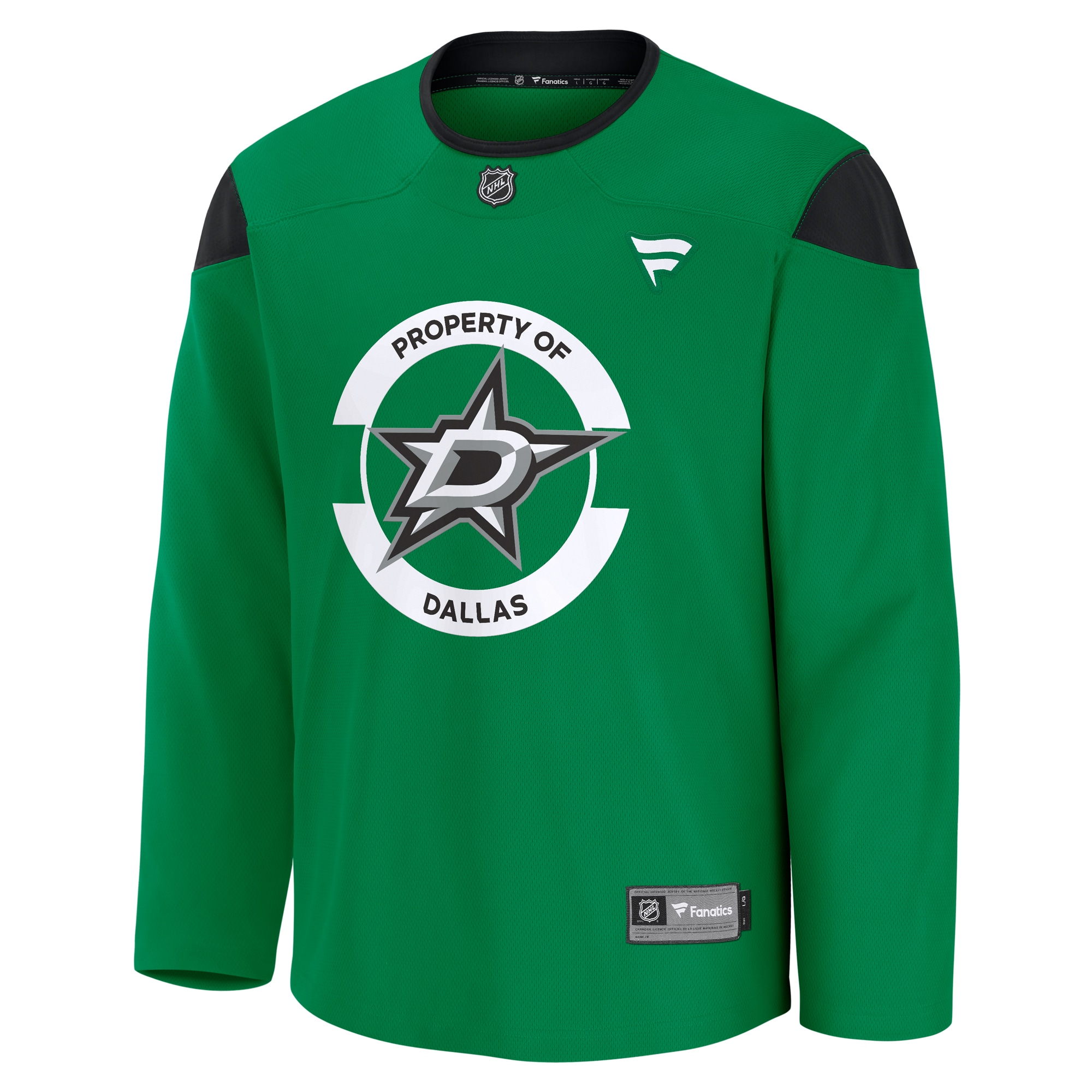 Dallas Stars Kelly Green Team Practice NHL Jersey Men's