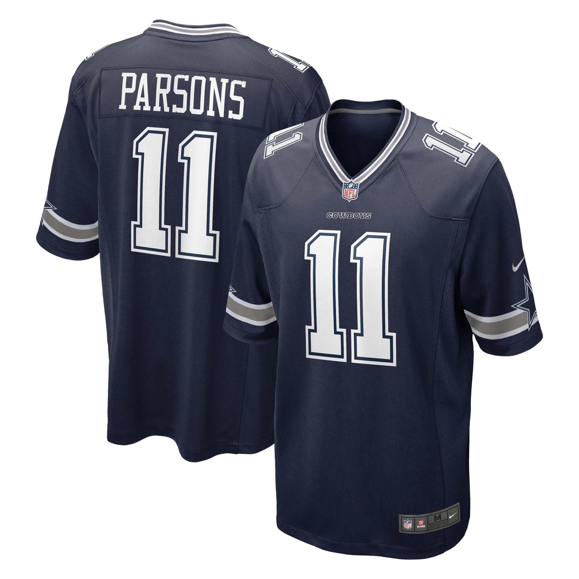 Dallas Cowboys Micah Parsons Navy Game NFL Jersey Men's