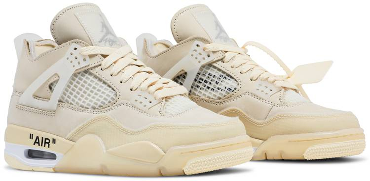 Off-White x Wmns Air Jordan 4 SP Sail CV9388-100