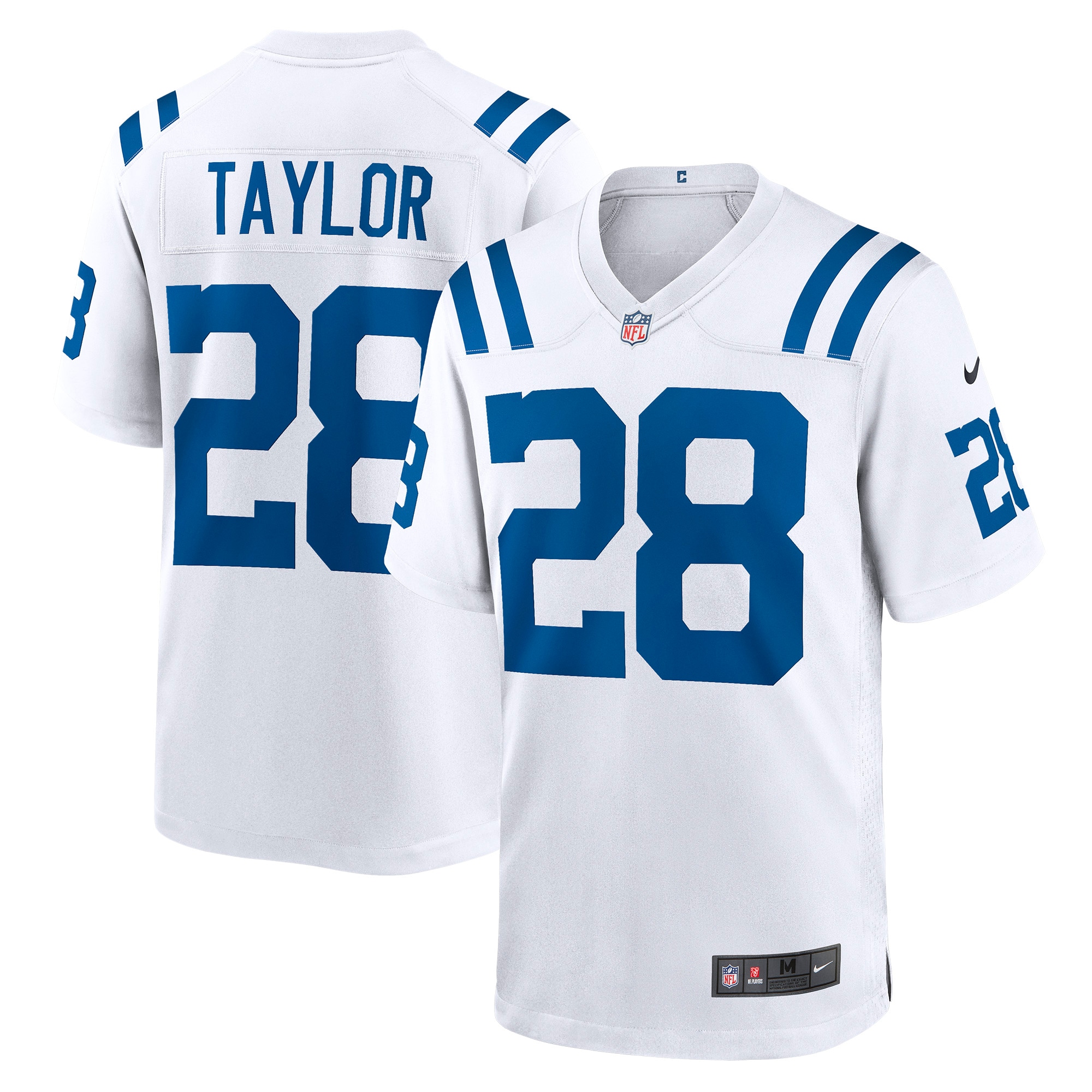 Indianapolis Colts Jonathan Taylor White Player Game NFL Jersey Men's