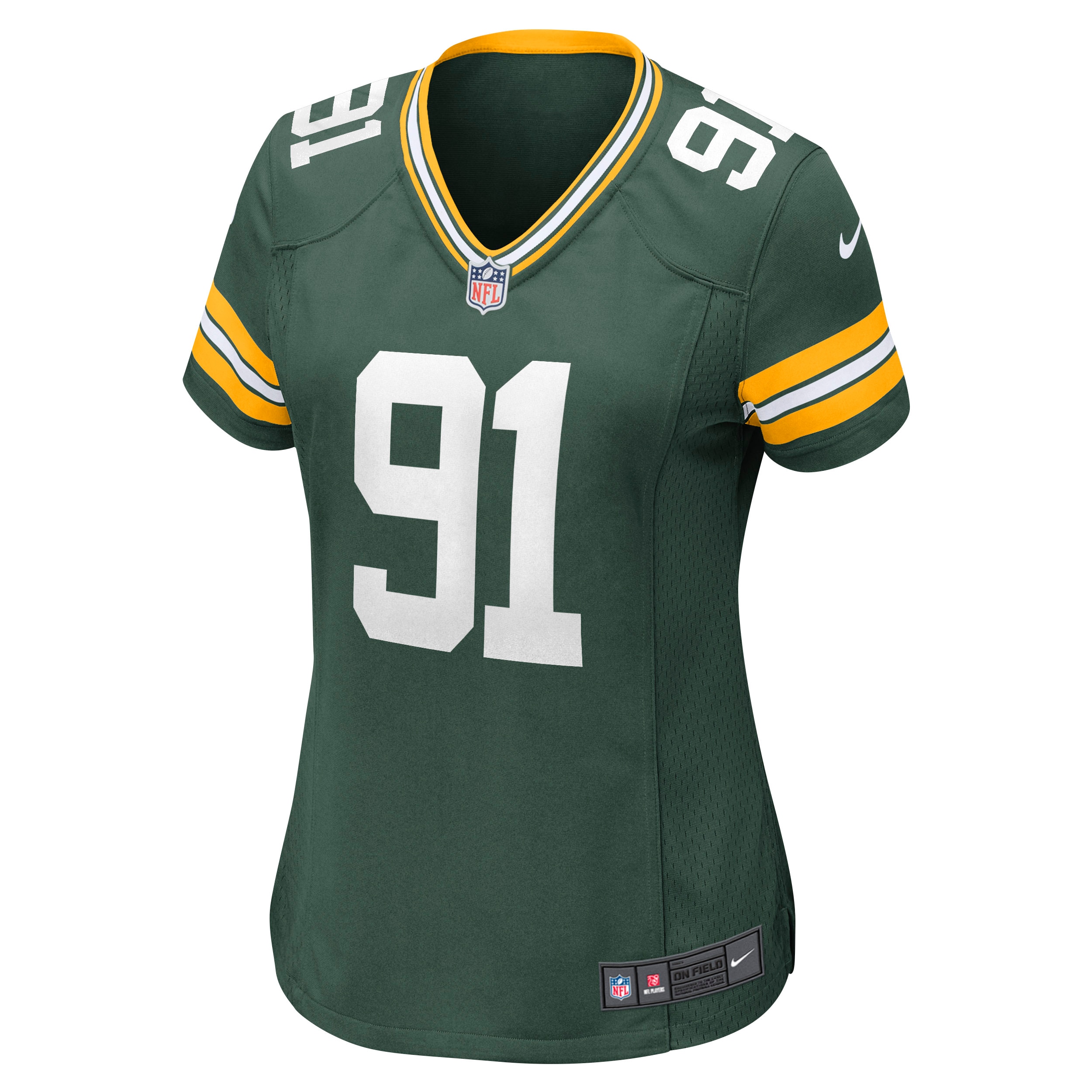 Green Bay Packers Preston Smith Green Game NFL Jersey Women's