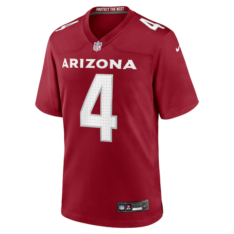 Greg Dortch 4 Arizona Cardinals Team Game Cardinal NFL Jersey Men's