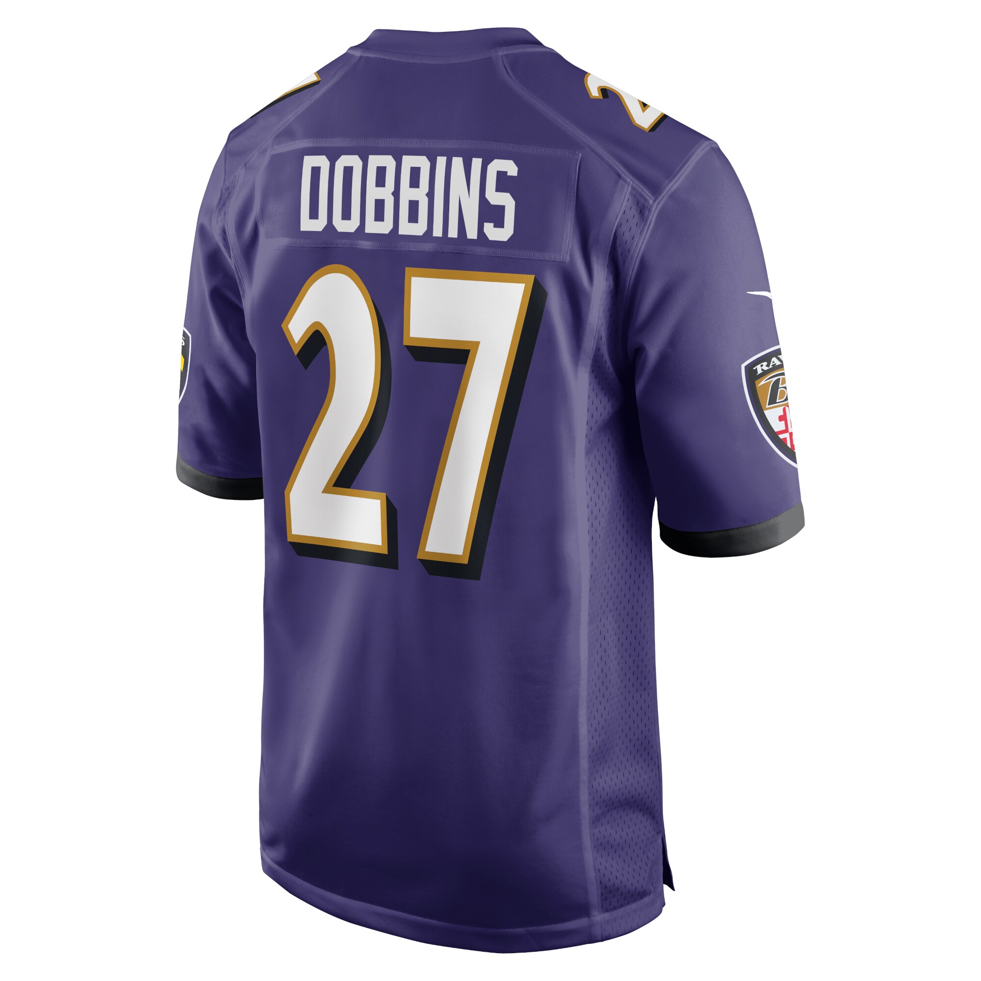 Baltimore Ravens J.K. Dobbins Purple Game Team NFL Jersey Men's