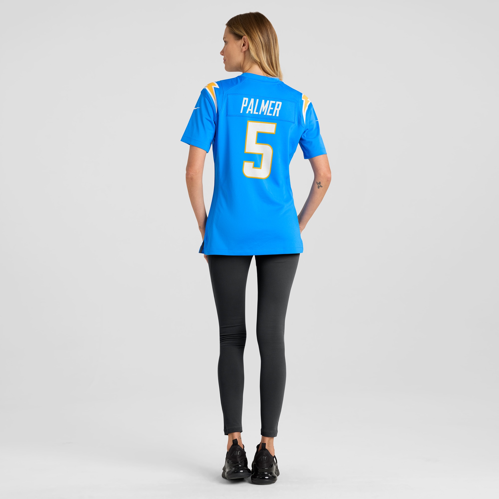 Los Angeles Chargers Joshua Palmer Powder Blue Game Player NFL Jersey Women's