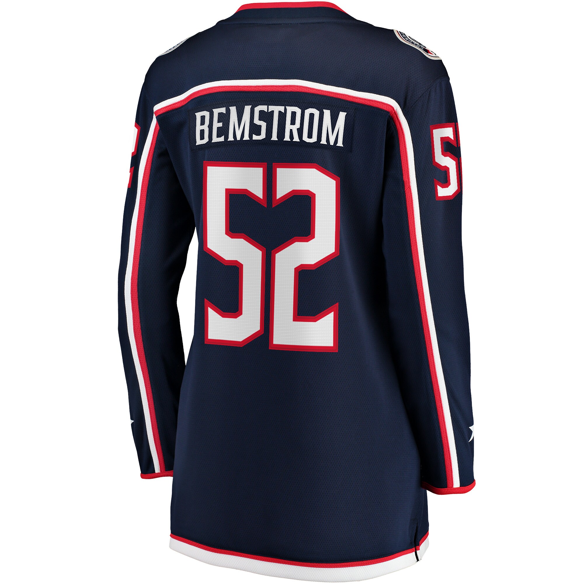Columbus Blue Jackets Emil Bemstrom Navy Home Breakaway Player NHL Jersey Women's