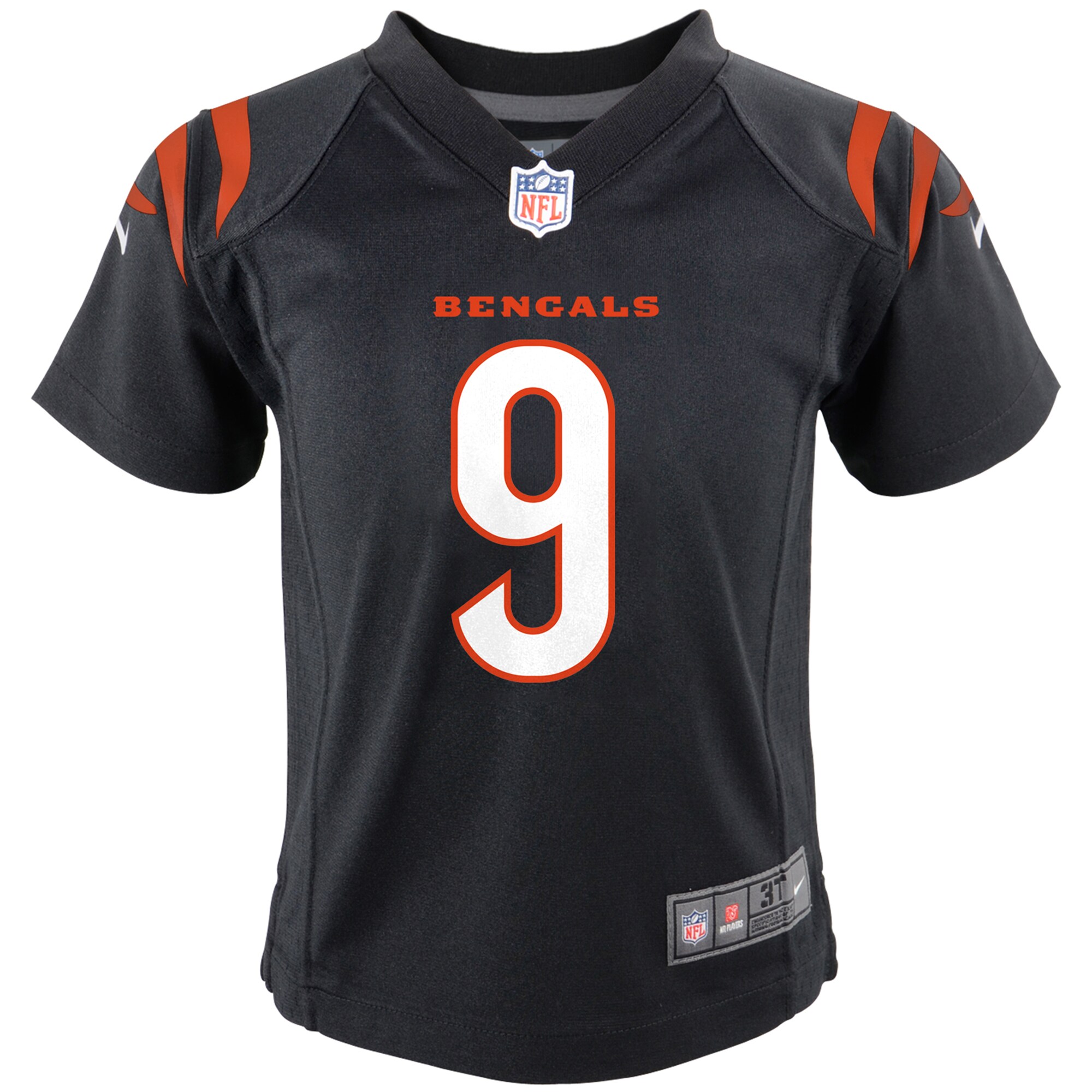 Infant Cincinnati Bengals Joe Burrow Black Game NFL Jersey Men's