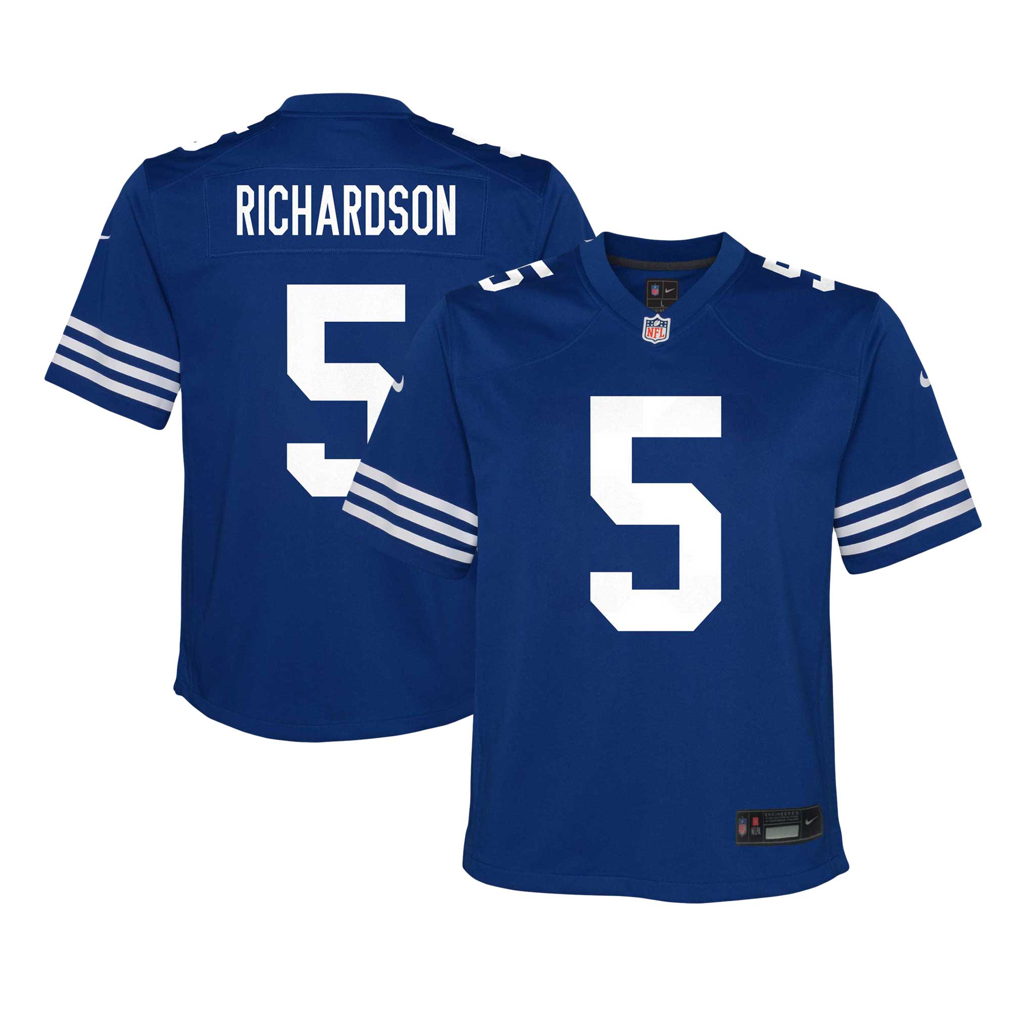 Indianapolis Colts Anthony Richardson Royal Alternate Player Game NFL Jersey Youth