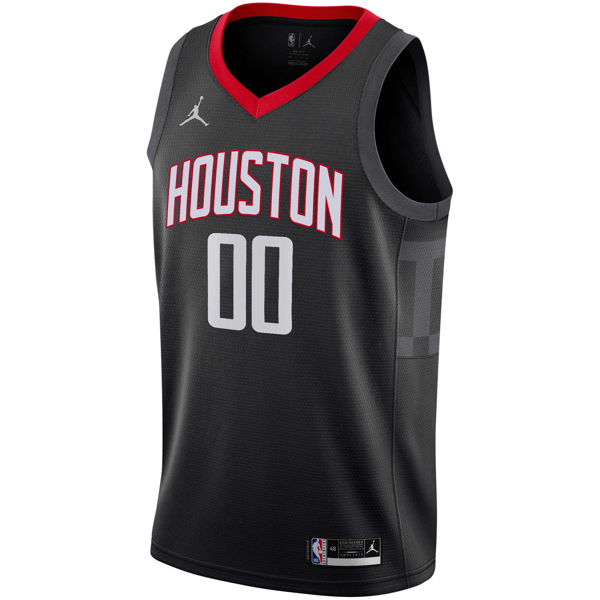 Houston Rockets Jordan Statement Swingman Custom NBA Jersey Youth